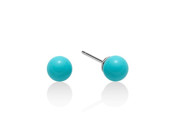 Orecchini Miluna Donna Terra E Mare in Argento Turchese PER2408 - PER2408